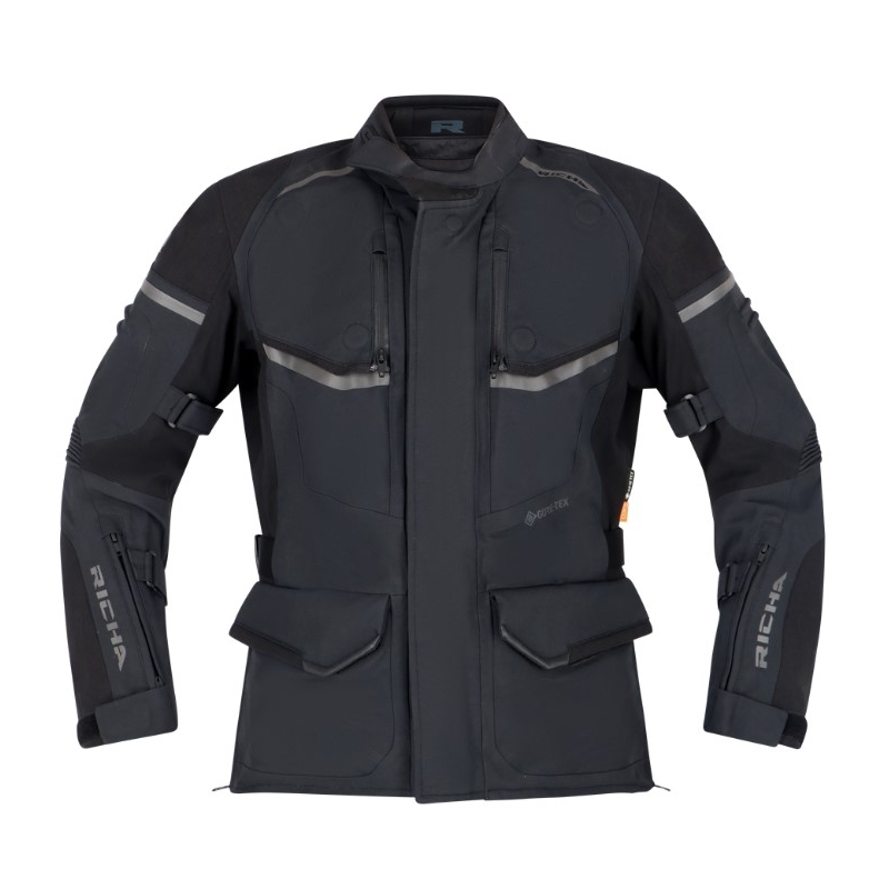 Dámska bunda na motocykel RICHA Atlantic 2 Gore-Tex čierna výpredaj