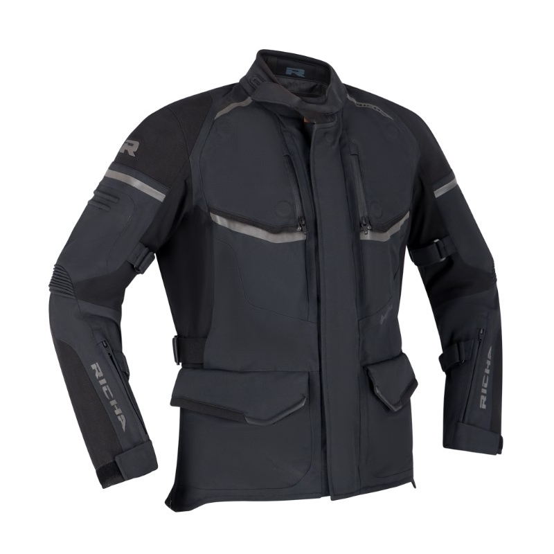 Dámska bunda na motocykel RICHA Atlantic 2 Gore-Tex čierna výpredaj