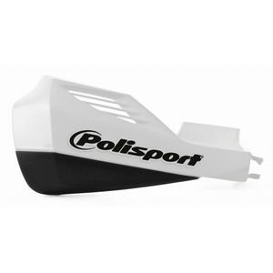 Chránič páčiek POLISPORT MX ROCKS 8306400043 s pákovým montážnym systémom biela