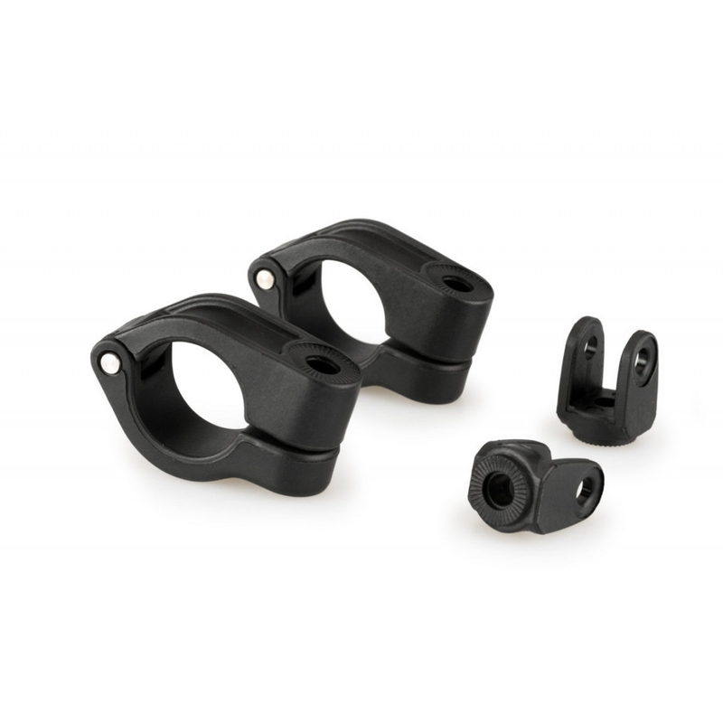 Clamp set PUIG 25,5 mm čierna