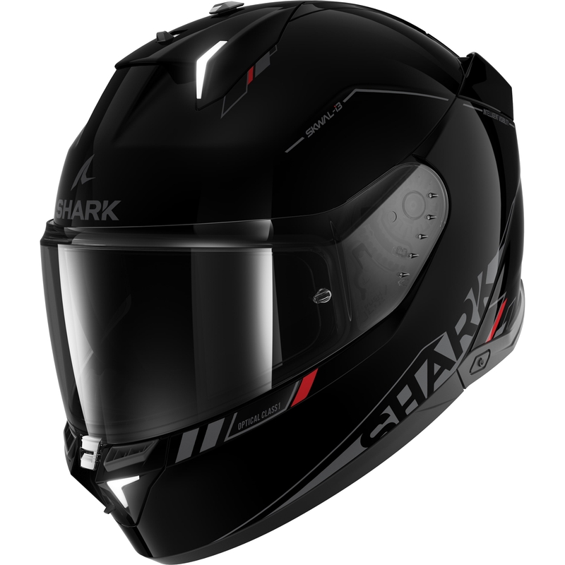 Integrálna prilba na motocykel SHARK Skwal i3 Blank SP čierna lesklá