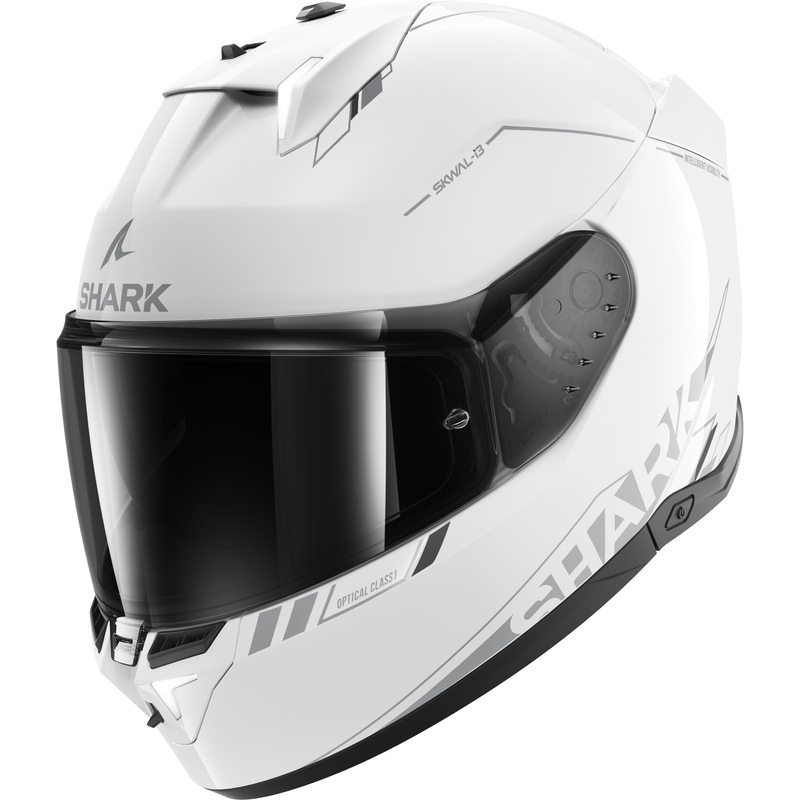 Integrálna prilba na motocykel SHARK Skwal i3 Blank SP biela lesklá