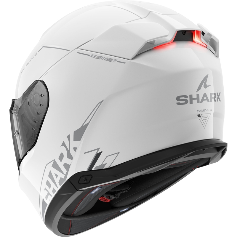 Integrálna prilba na motocykel SHARK Skwal i3 Blank SP biela lesklá
