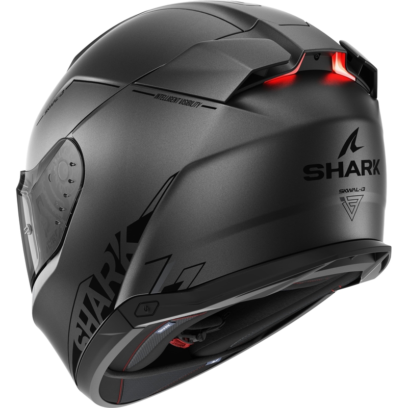 Integrálna prilba na motocykel SHARK Skwal i3 Blank SP sivá matná