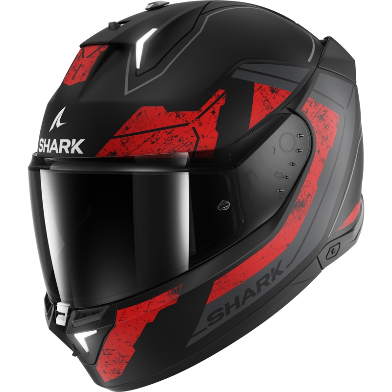 Integrálna prilba na motocykel SHARK Skwal i3 Rhad čierno-šedo-červená matná