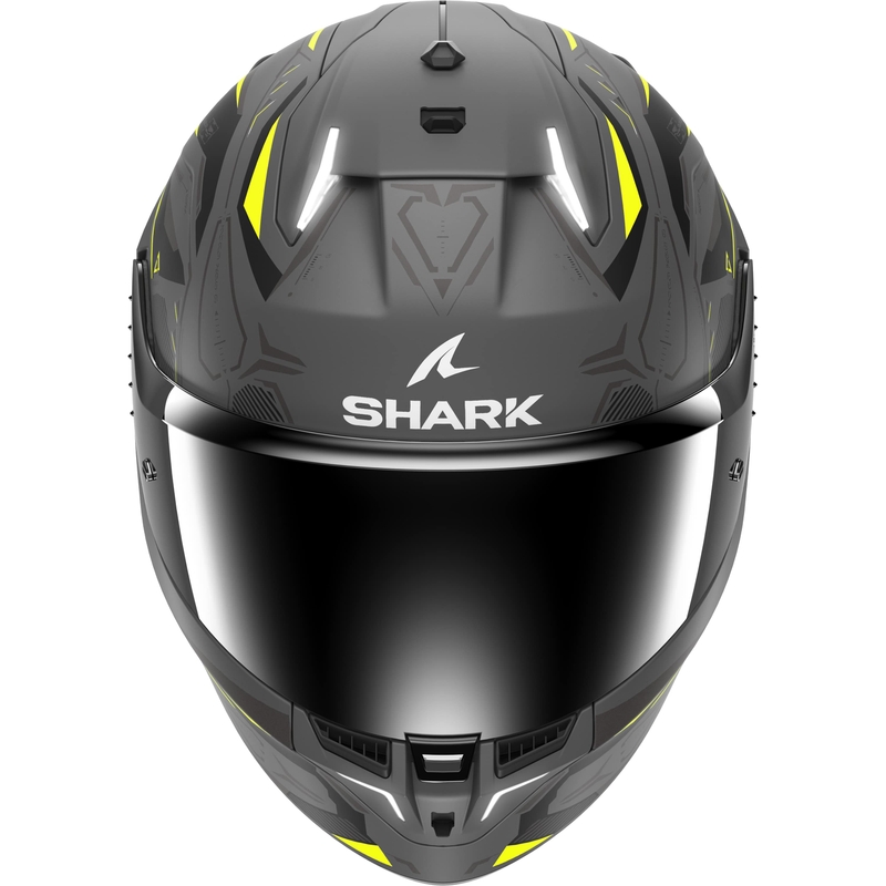 Integrálna prilba na motocykel SHARK Skwal i3 Linik šedo-žltá matná
