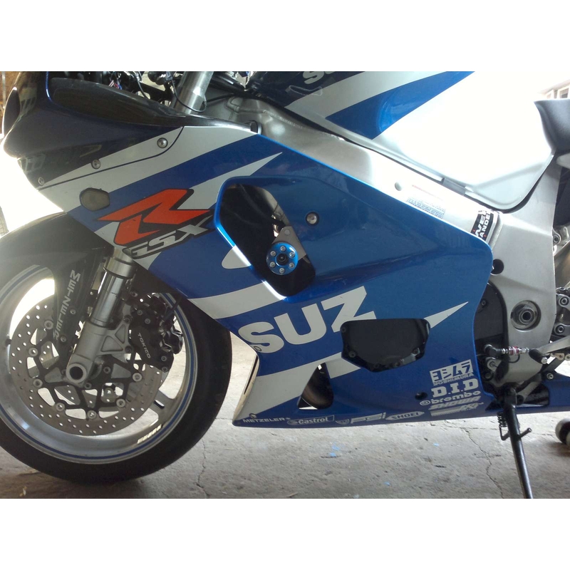 Padacie protektory - Suzuki GSX-R 750 (2000 - 2003) bez úpravy kapotáže Gatling