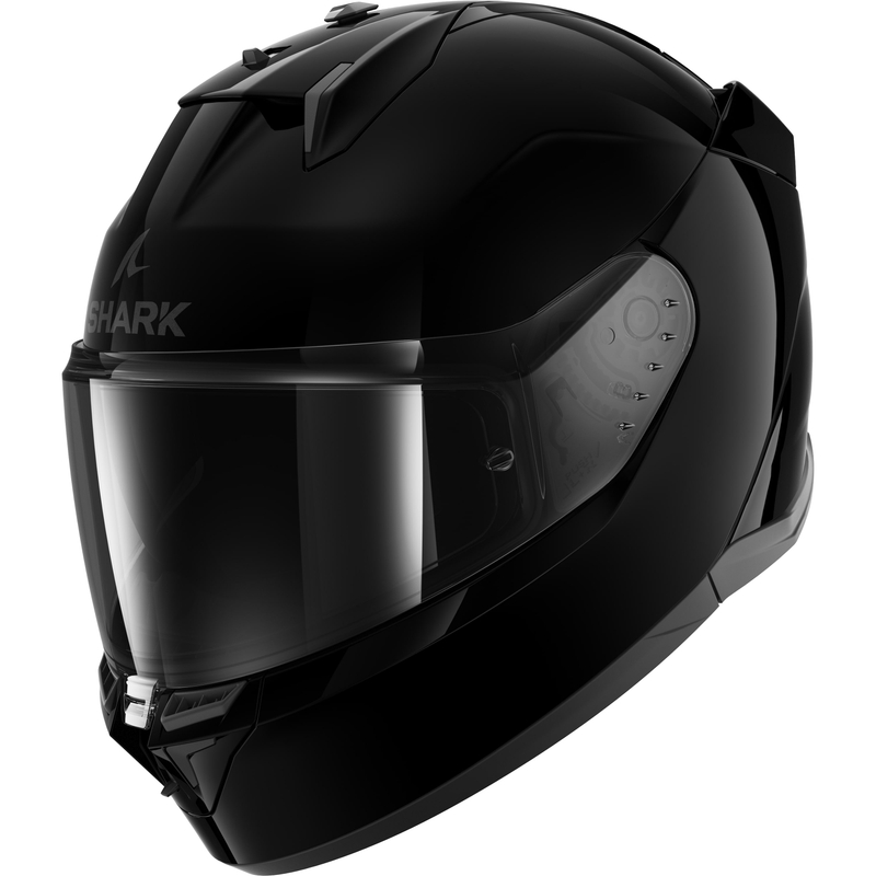 Integrálna prilba na motocykel SHARK D-SKWAL 3 Blank čierna lesklá