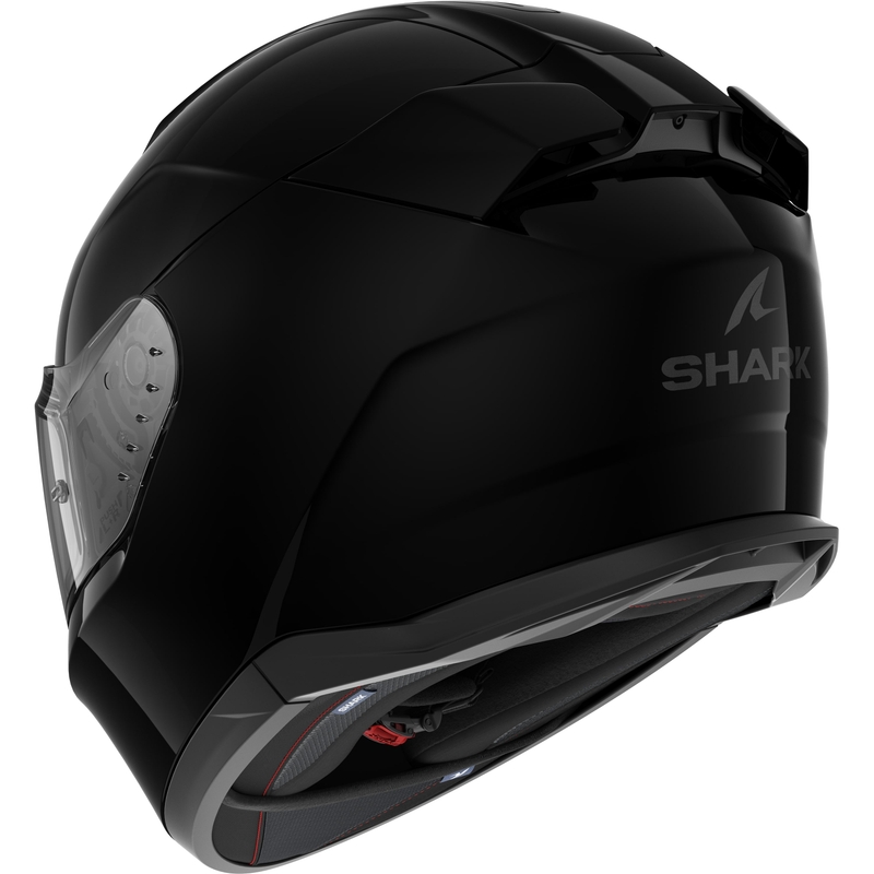 Integrálna prilba na motocykel SHARK D-SKWAL 3 Blank čierna lesklá