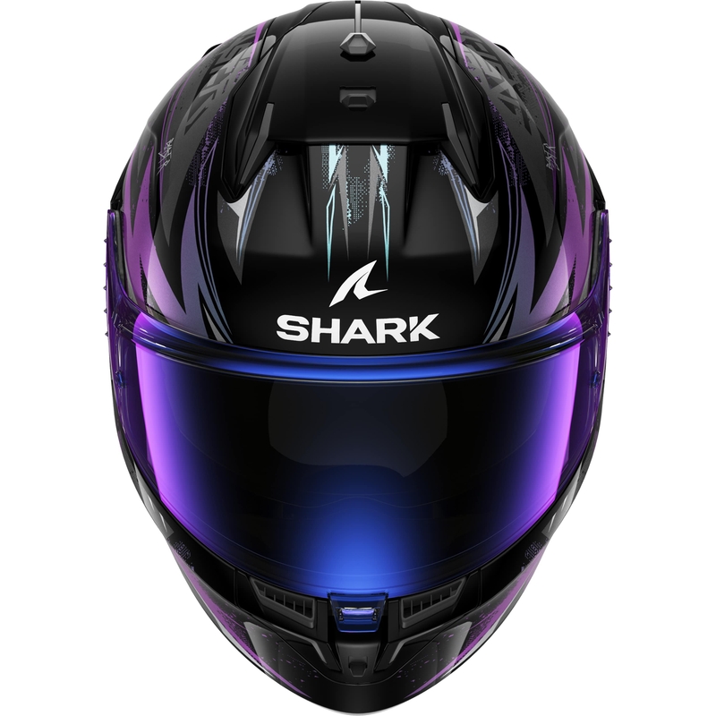Integrálna prilba na motocykel SHARK D-SKWAL 3 Blast-R čierno-šedo-fialová