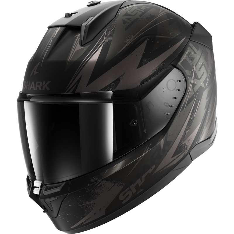 Integrálna prilba na motocykel SHARK D-SKWAL 3 Blast-R čierno-šedá matná