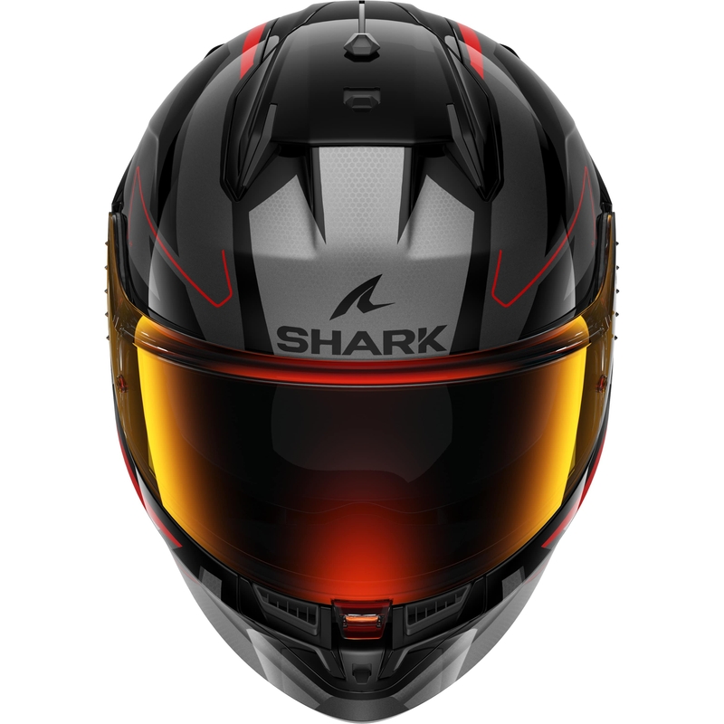 Integrálna prilba na motocykel SHARK D-SKWAL 3 Sizler čierno-šedo-červená matná