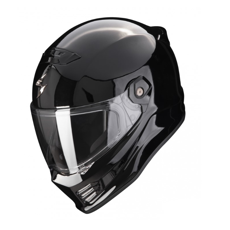 Prilba na motocykel SCORPION COVERT FX čierná lesklá