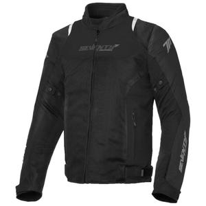 Bunda na motocykel SEVENTY DEGREES SD-JT32 čierno-sivá