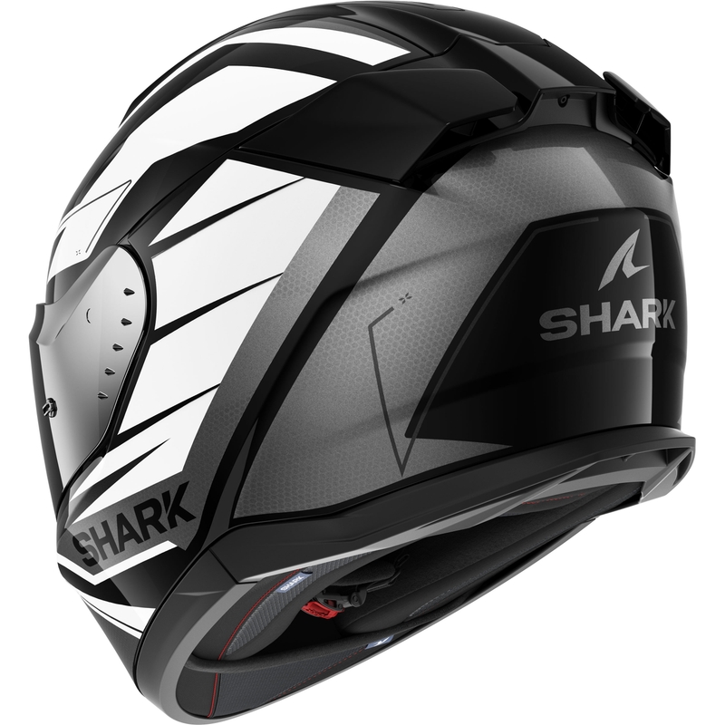 Integrálna prilba na motocykel SHARK D-SKWAL 3 Sizler čierno-šedo-biela