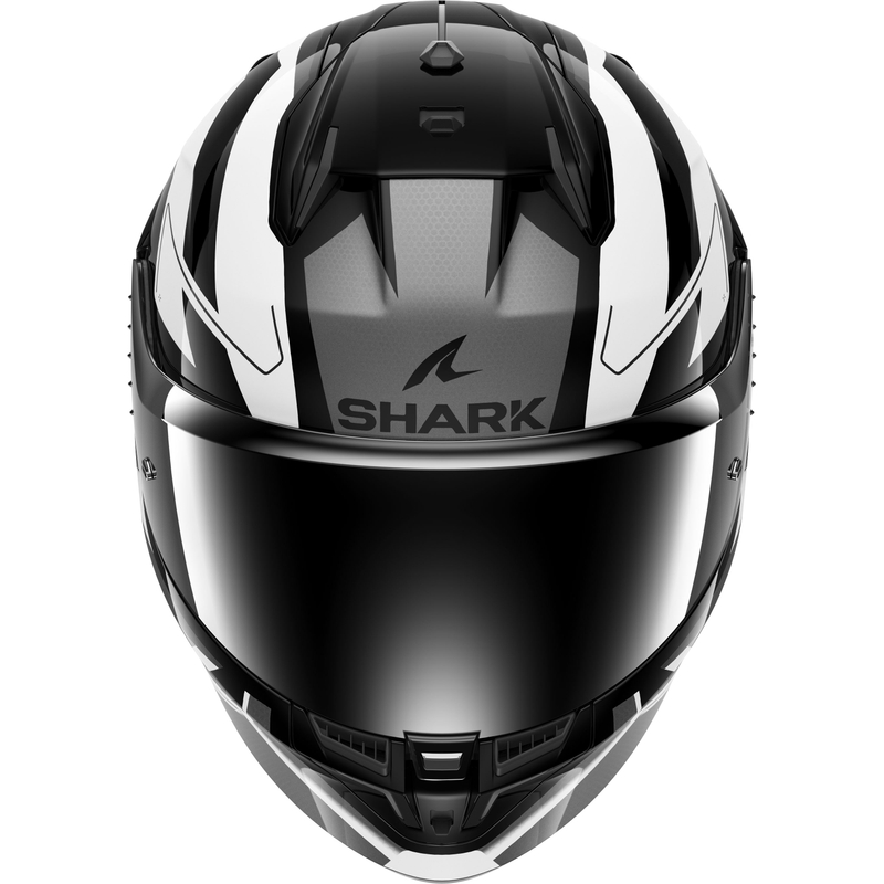 Integrálna prilba na motocykel SHARK D-SKWAL 3 Sizler čierno-šedo-biela