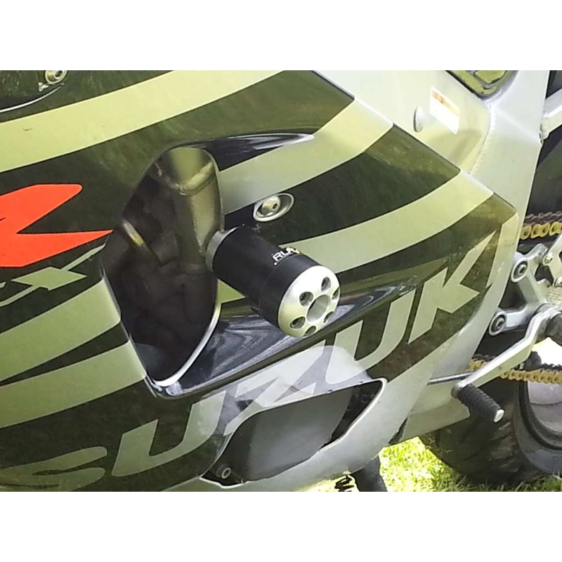 Padacie protektory - Suzuki GSX-R 750 (2000 - 2003) s úpravou kapotáže Gatling