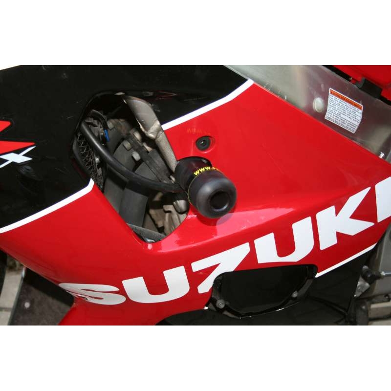 Padacie protektory - Suzuki GSX-R 750 (2000 - 2003) s úpravou kapotáže Gatling
