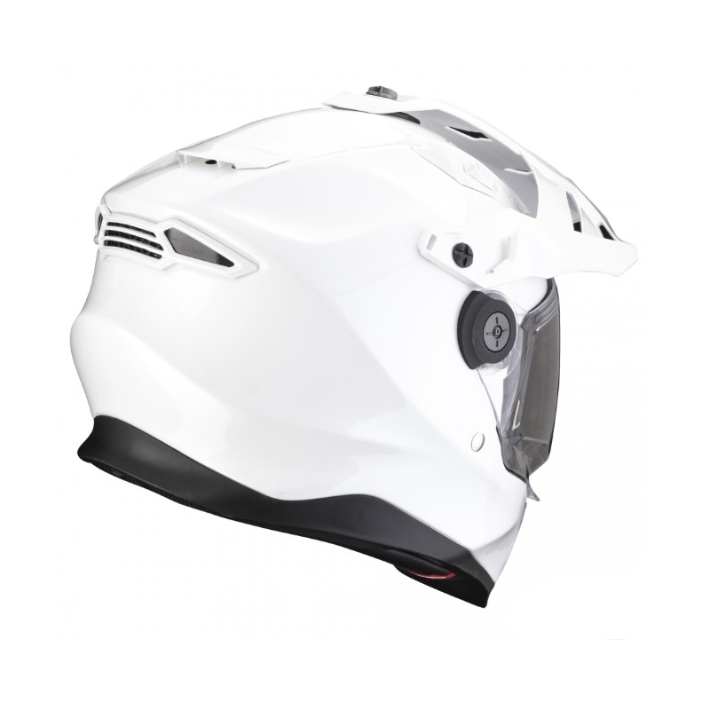 Enduro prilba na motocykel SCORPION ADF-9000 AIR Solid perleťovo biela