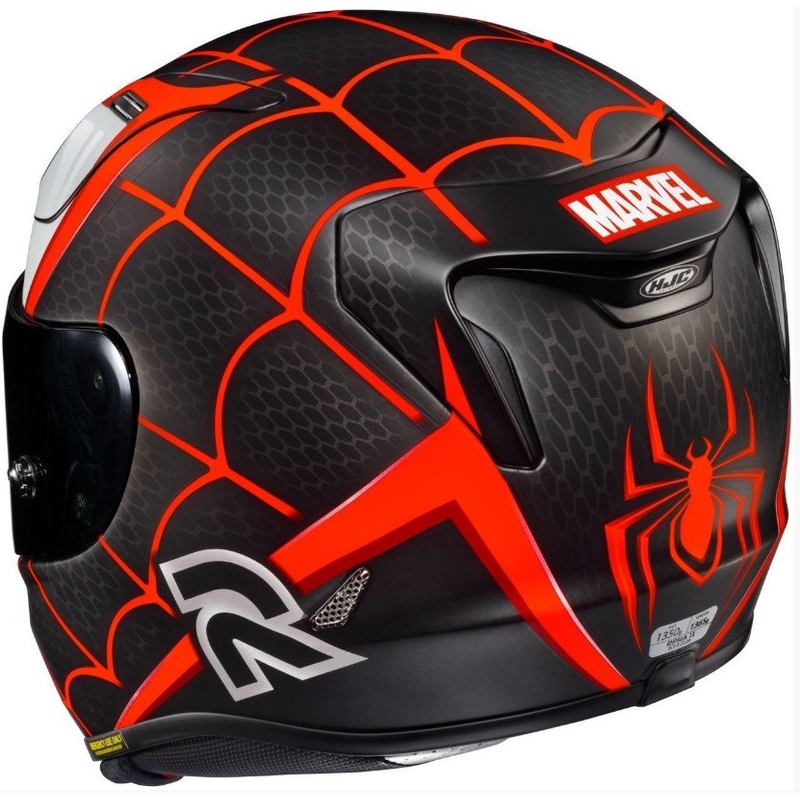 Integrálna prilba na motocykel HJC RPHA 11 MILES MORALES MC1SF čierno-bielo-červená