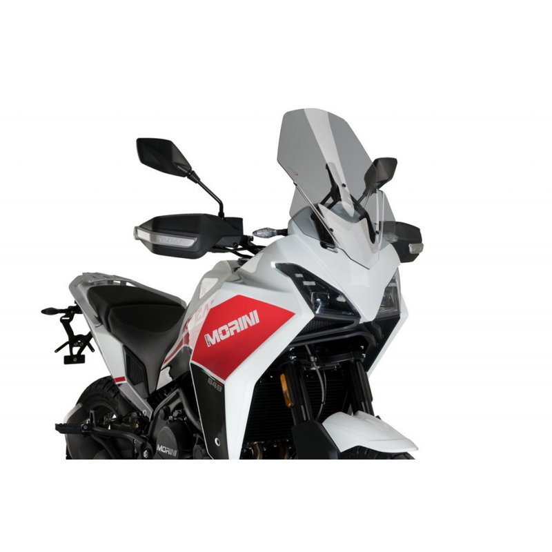Plexi štít PUIG TOURING dymové pre MOTO MORINI X-Cape 650 2022-2025
