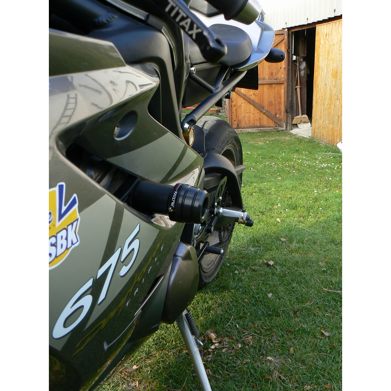 Padacie protektory - Triumph DAYTONA, Street triple 675 (- 2012) Gatling