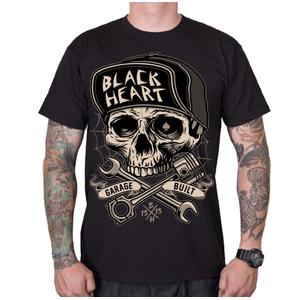 Pánske tričko Black Heart Garage Built