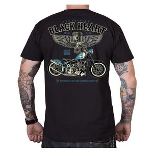 Pánske tričko Black Heart Blue Chopper