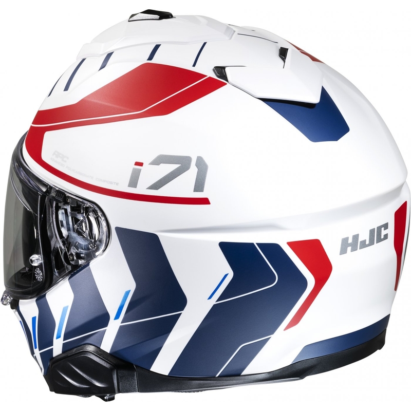 Integrálna prilba na motocykel HJC i71 Simo MC21SF červeno-modro-bielá
