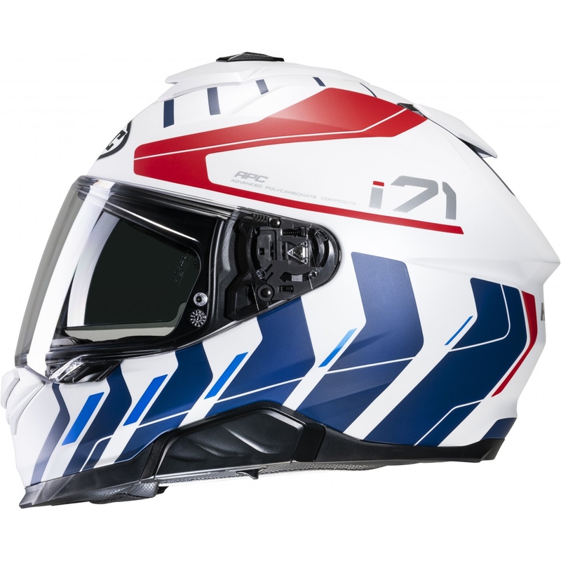 Integrálna prilba na motocykel HJC i71 Simo MC21SF červeno-modro-bielá