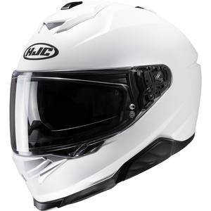 Integrálna prilba na motocykel HJC i71 Solid Semi Flat perleťová bielá