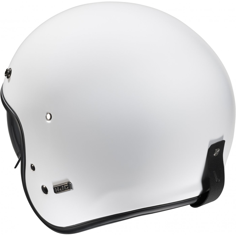 Otvorená prilba na motocykel HJC V31 Solid bielá