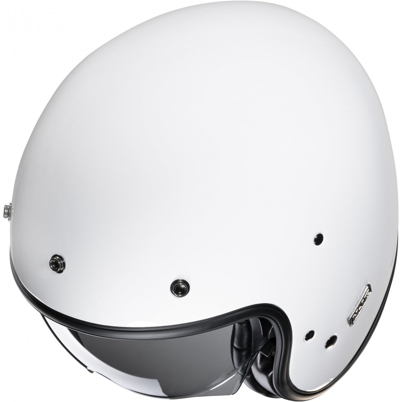 Otvorená prilba na motocykel HJC V31 Solid bielá