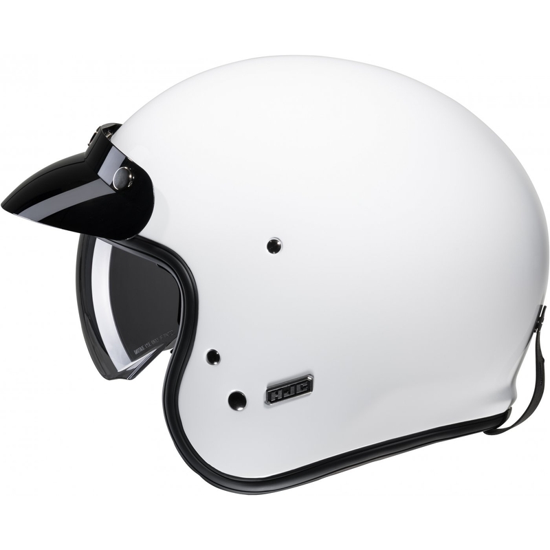 Otvorená prilba na motocykel HJC V31 Solid bielá
