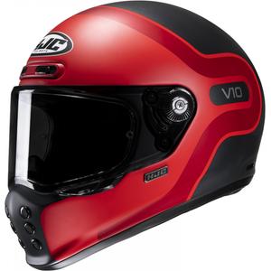 Integrálna prilba na motocykel HJC V10 Grape MC1SF čierno-červená