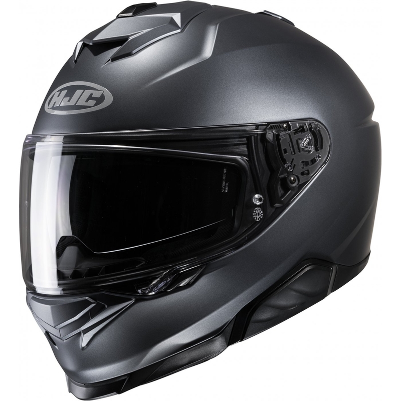 Integrálna prilba na motocykel HJC i71 Solid Semi Flat antracitová