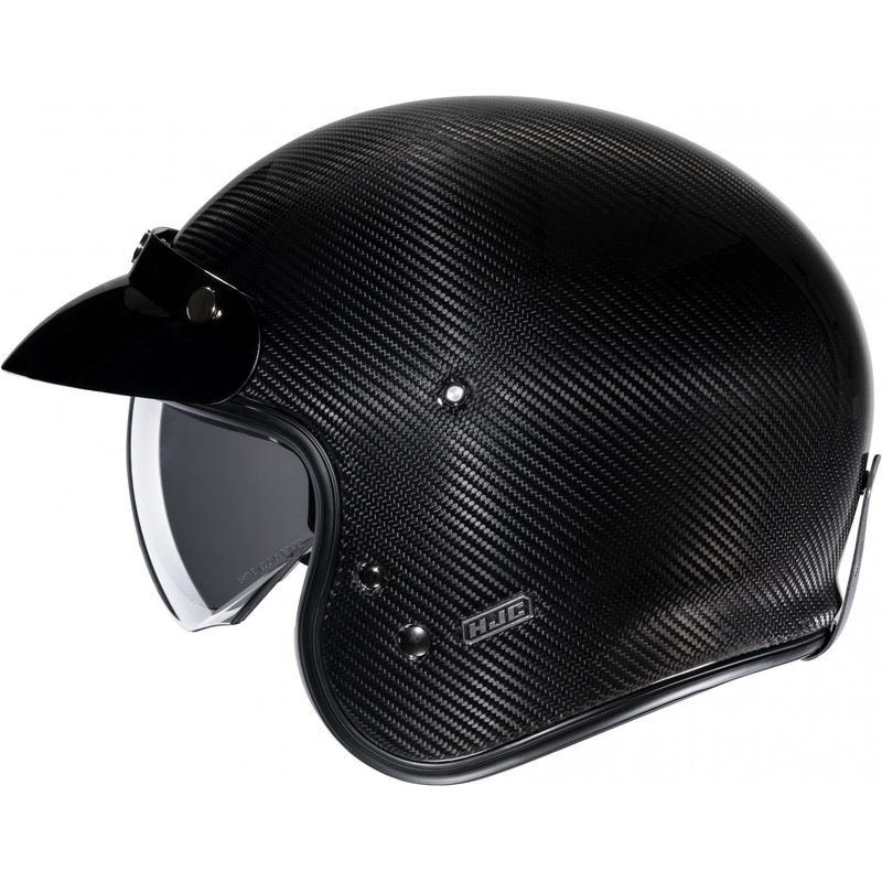 Otvorená prilba na motocykel HJC V31 Carbon čierna