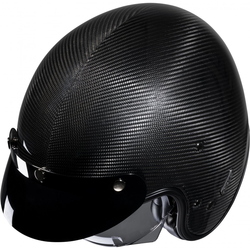 Otvorená prilba na motocykel HJC V31 Carbon čierna