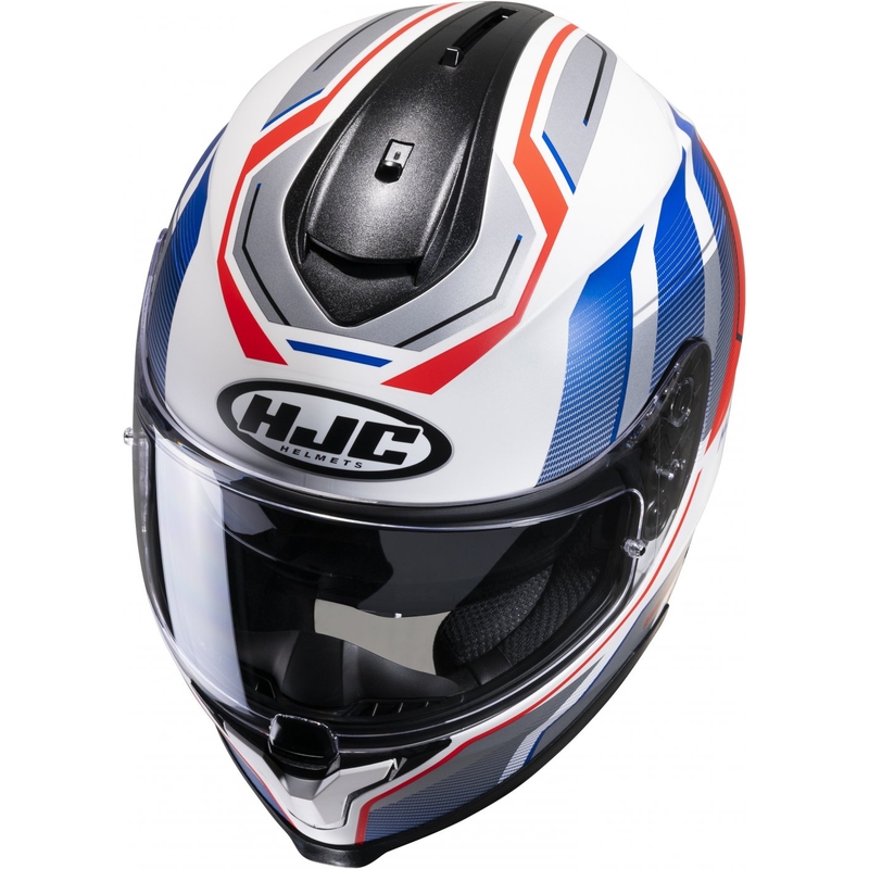 Integrálna prilba na motocykel HJC C70 Nian MC21SF červeno-modro-bielá