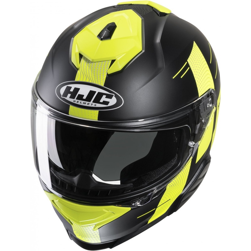 Integrálna prilba na motocykel HJC i71 Peka MC3HSF čierno-fluo žltá výpredaj
