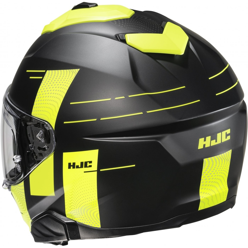 Integrálna prilba na motocykel HJC i71 Peka MC3HSF čierno-fluo žltá výpredaj