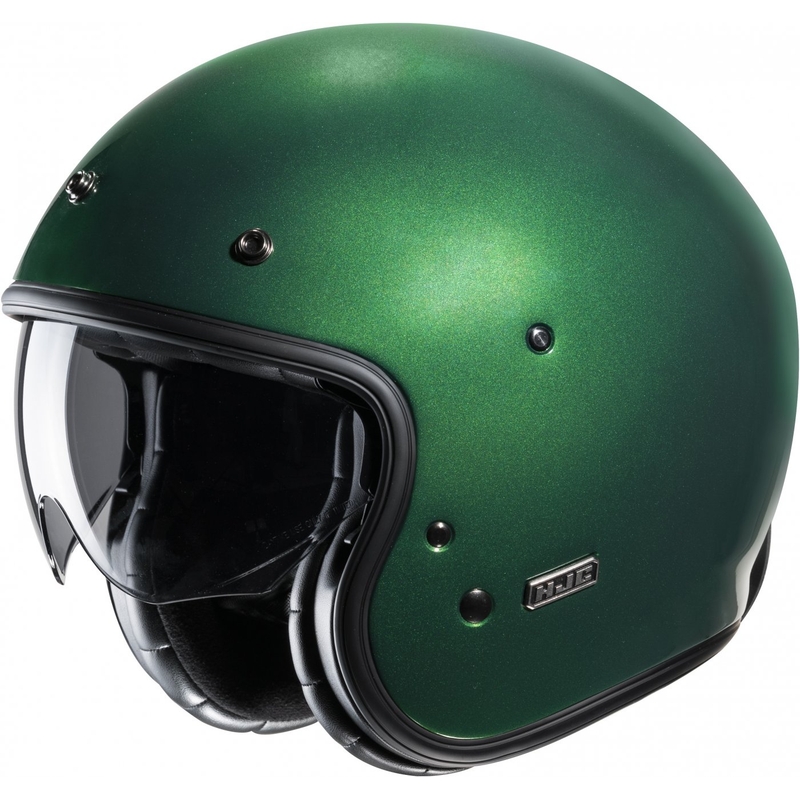 Otvorená prilba na motocykel HJC V31 Solid zelená