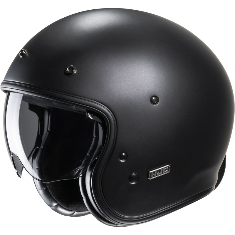 Otvorená prilba na motocykel HJC V31 Solid semi flat čierna