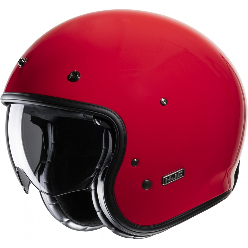 Otvorená prilba na motocykel HJC V31 Solid červená