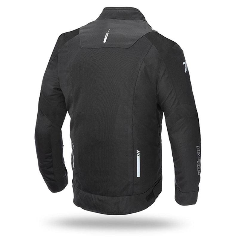 Bunda na motocykel SEVENTY DEGREES SD-JR52 čierna výpredaj