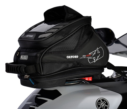 Tankbag na motocykel Oxford Q4R QR-čierny