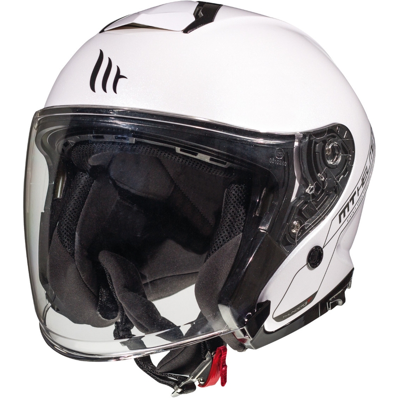 Otvorená prilba na motocykel MT Thunder 3 SV Solid biela výpredaj