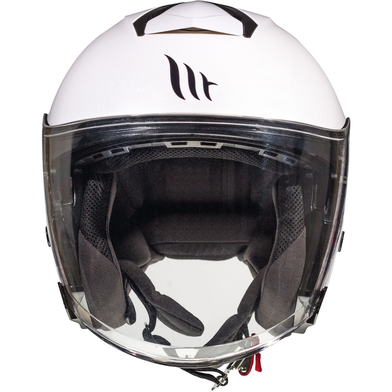Otvorená prilba na motocykel MT Thunder 3 SV Solid biela výpredaj