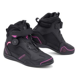 Dámske topánky na motocykel Rebelhorn Spark II čierno-ružové