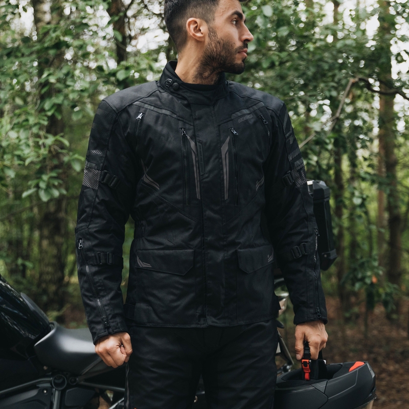Bunda na motocykel Ozone Tour III čierna